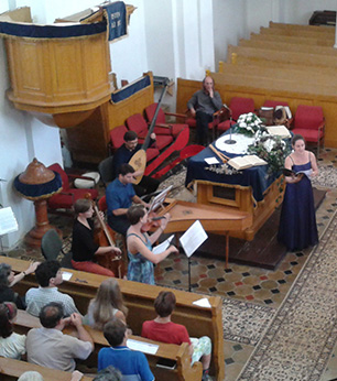 The Sebastian Consort in Szokolya at the Brzsny Barokk Days in 2017